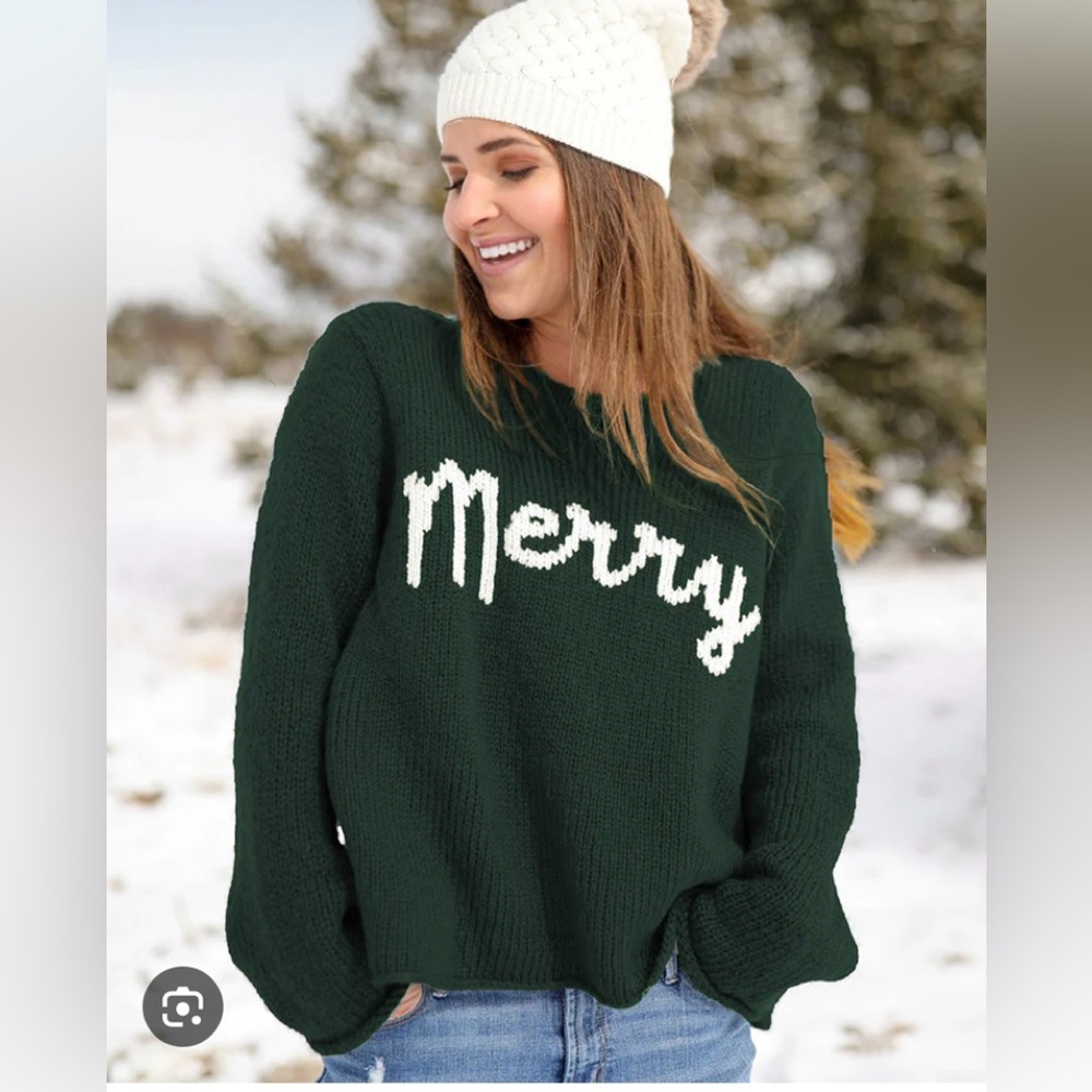 Wooden ships chinky Merry sweater